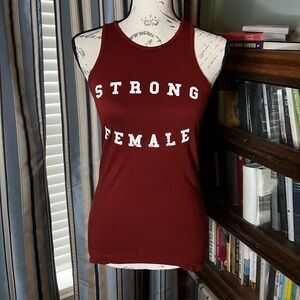 NWOT Strong hYOUman tank top NWT